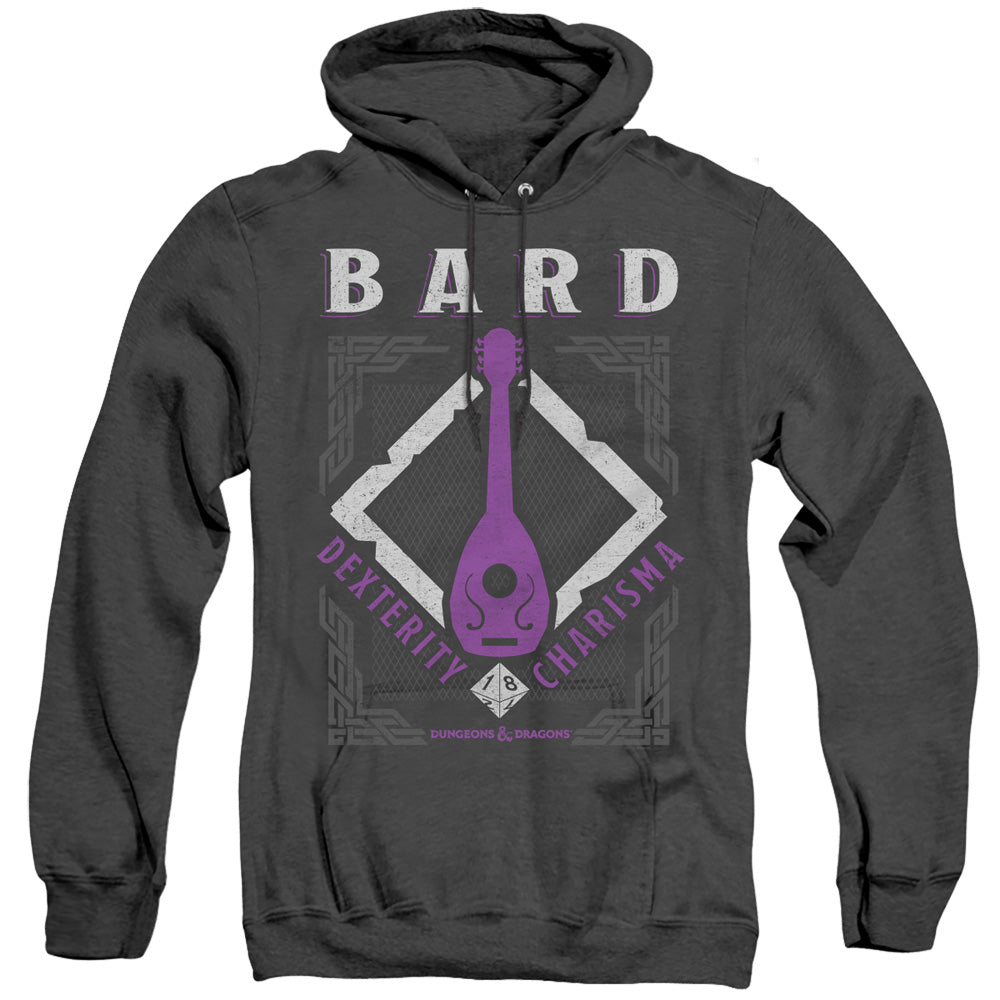Men's Dungeons And Dragons Bard Heather Pullover Hoodie