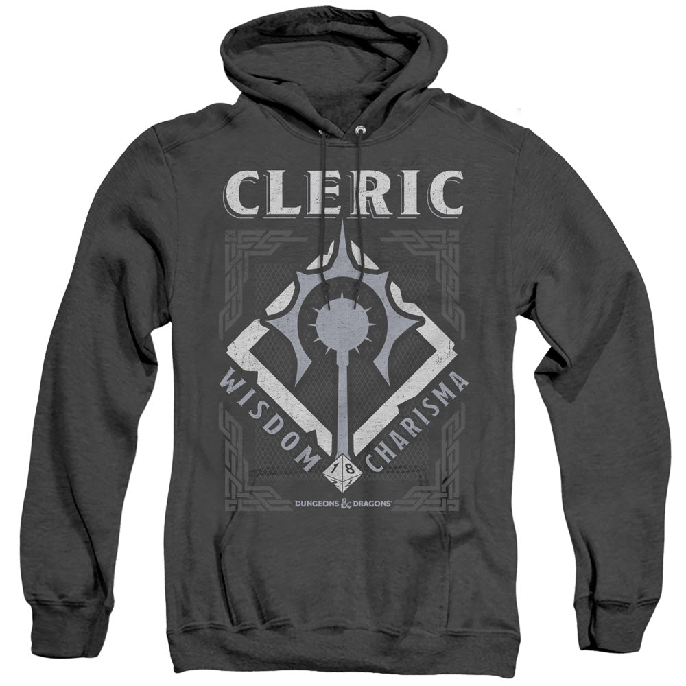 Men's Dungeons And Dragons Cleric Heather Pullover Hoodie