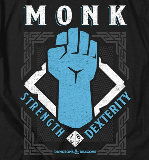 Dungeons and Dragons Monk T-Shirt