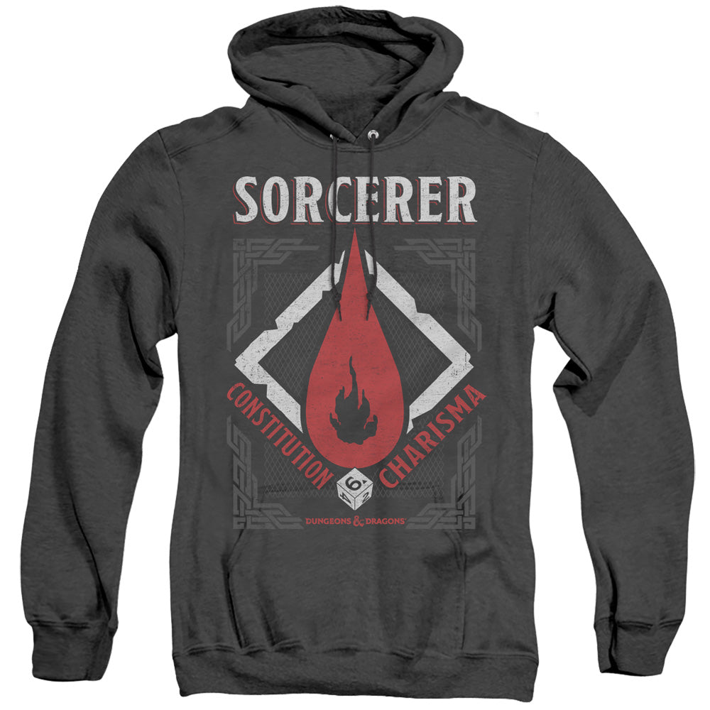 Men's Dungeons And Dragons Sorcerer Heather Pullover Hoodie