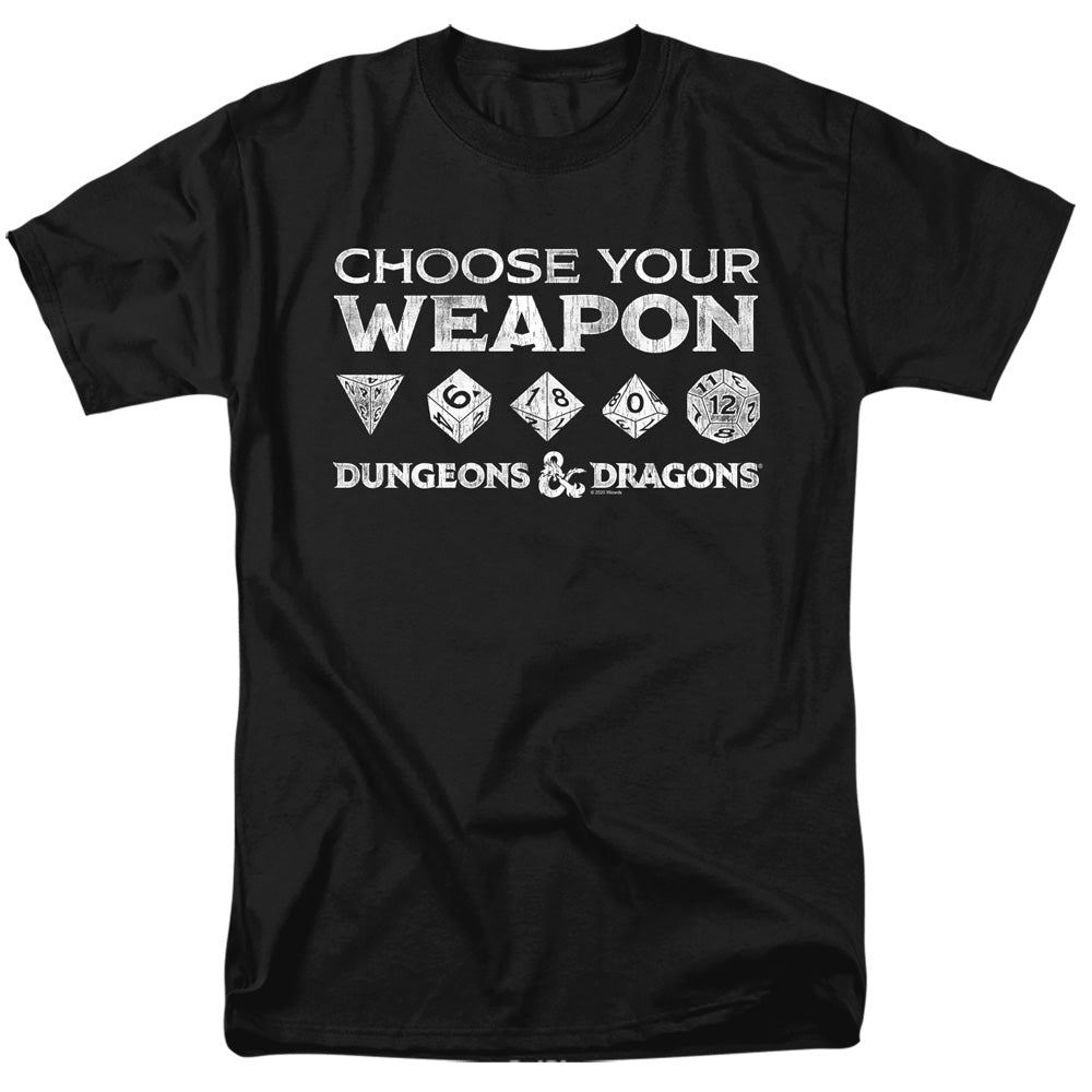 Dungeons And Dragons Choose Your Weapon T-Shirt