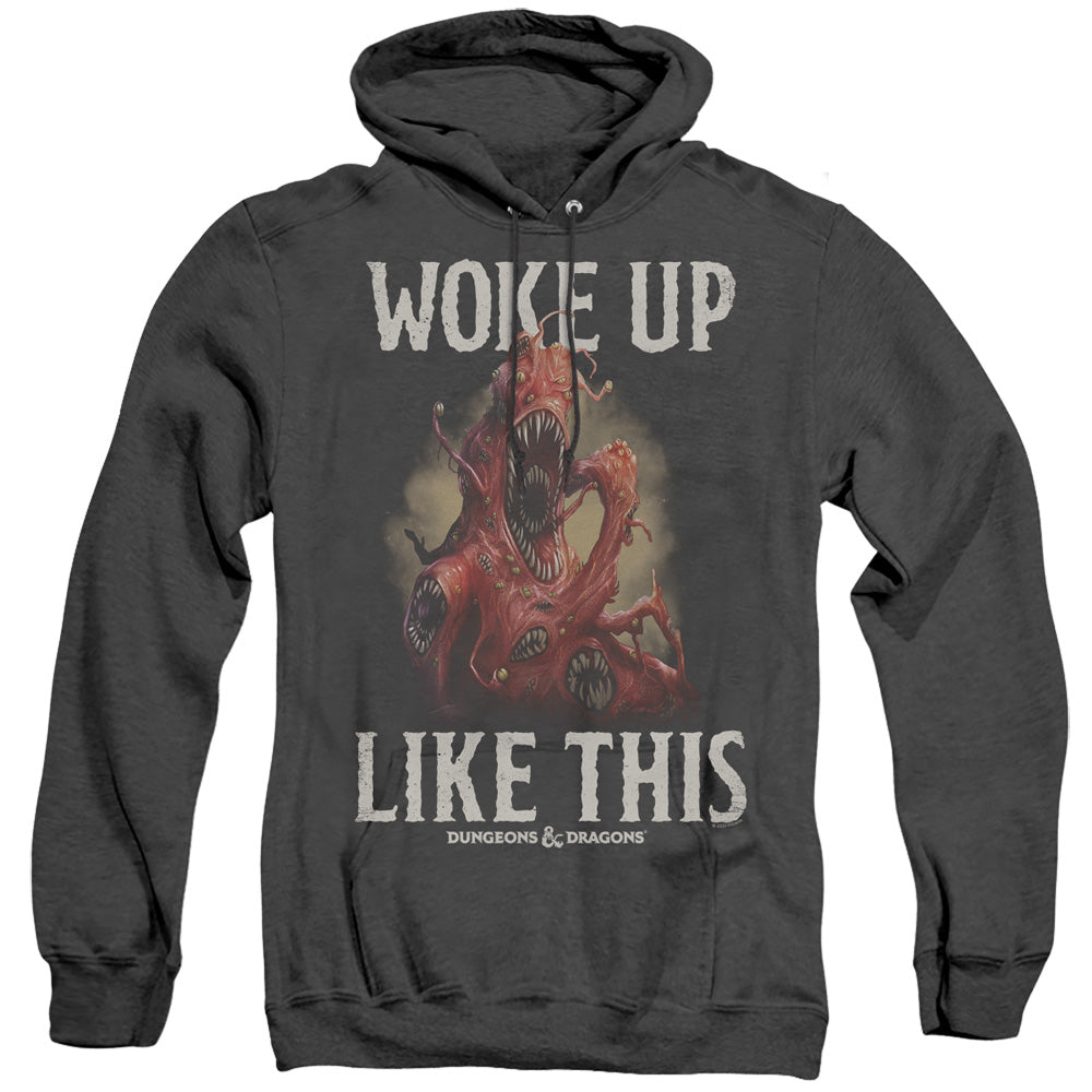 Men's Dungeons And Dragons Woke Like This Heather Pullover Hoodie