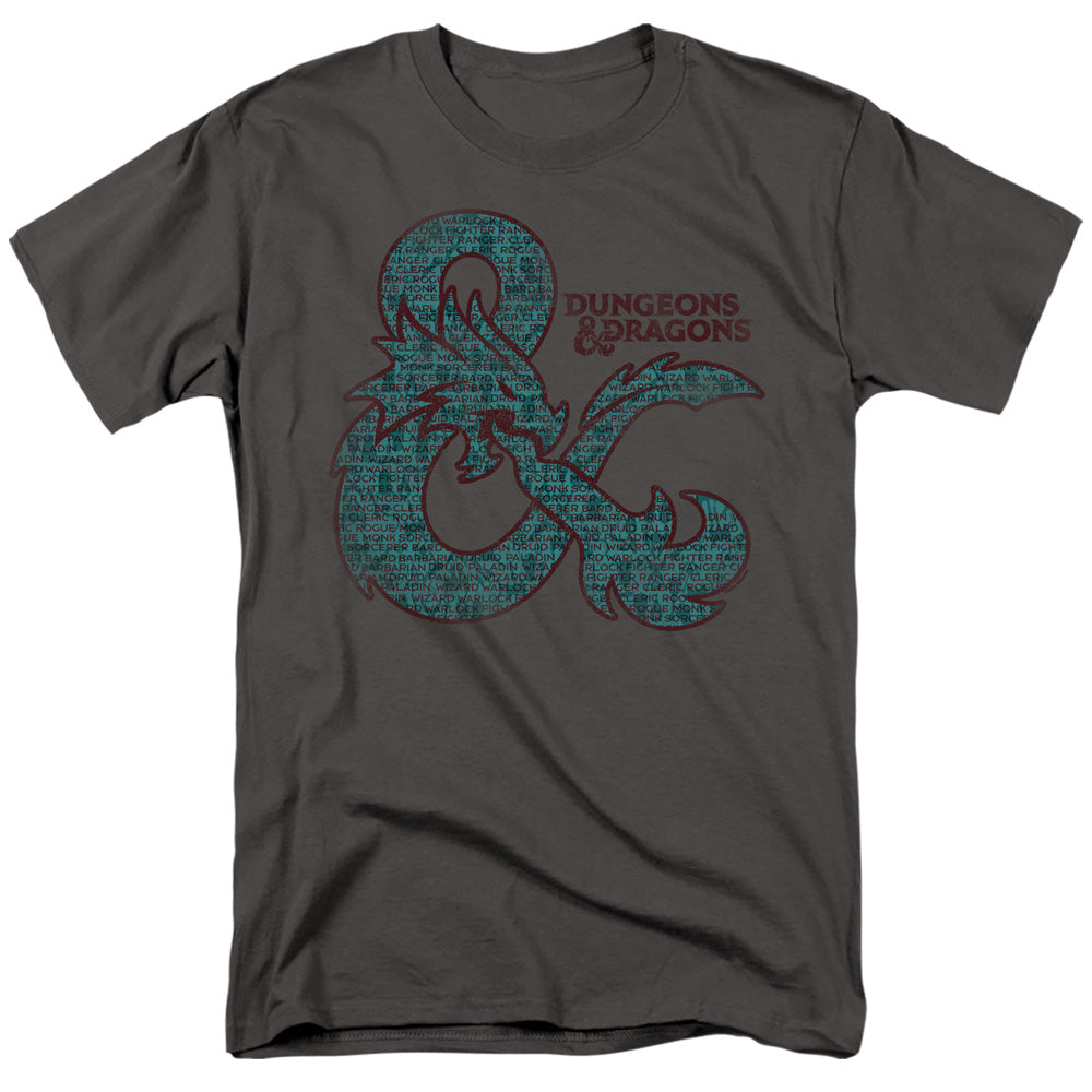 Dungeons And Dragons Ampersand Classes T-Shirt