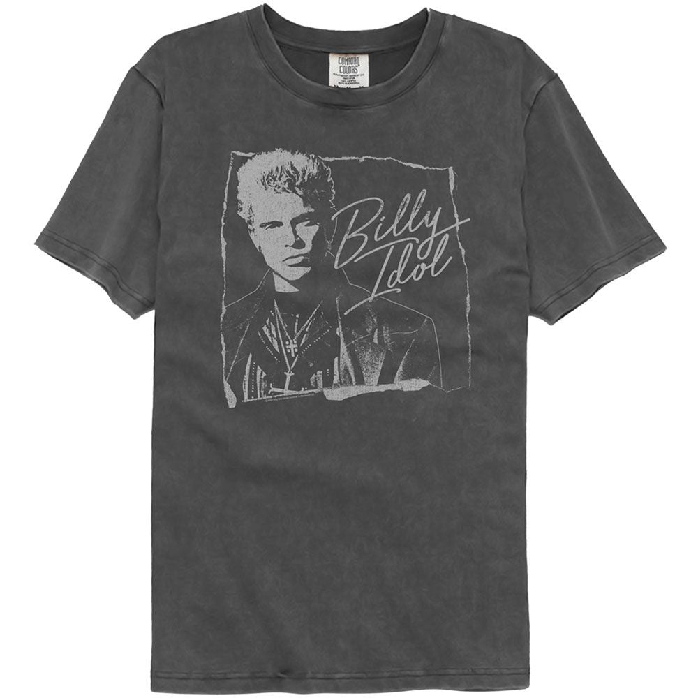 Billy Idol Torn And Cursive T-Shirt