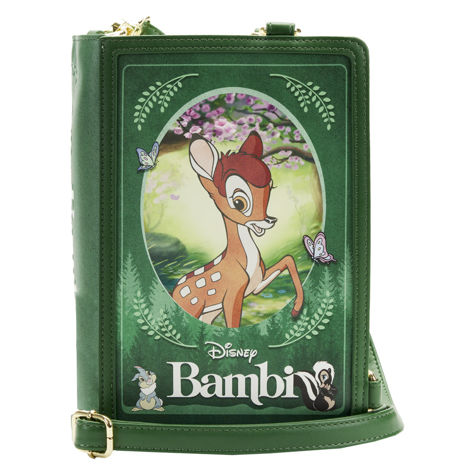 Loungefly Disney Classics Books Bambi Convertible Crossbody