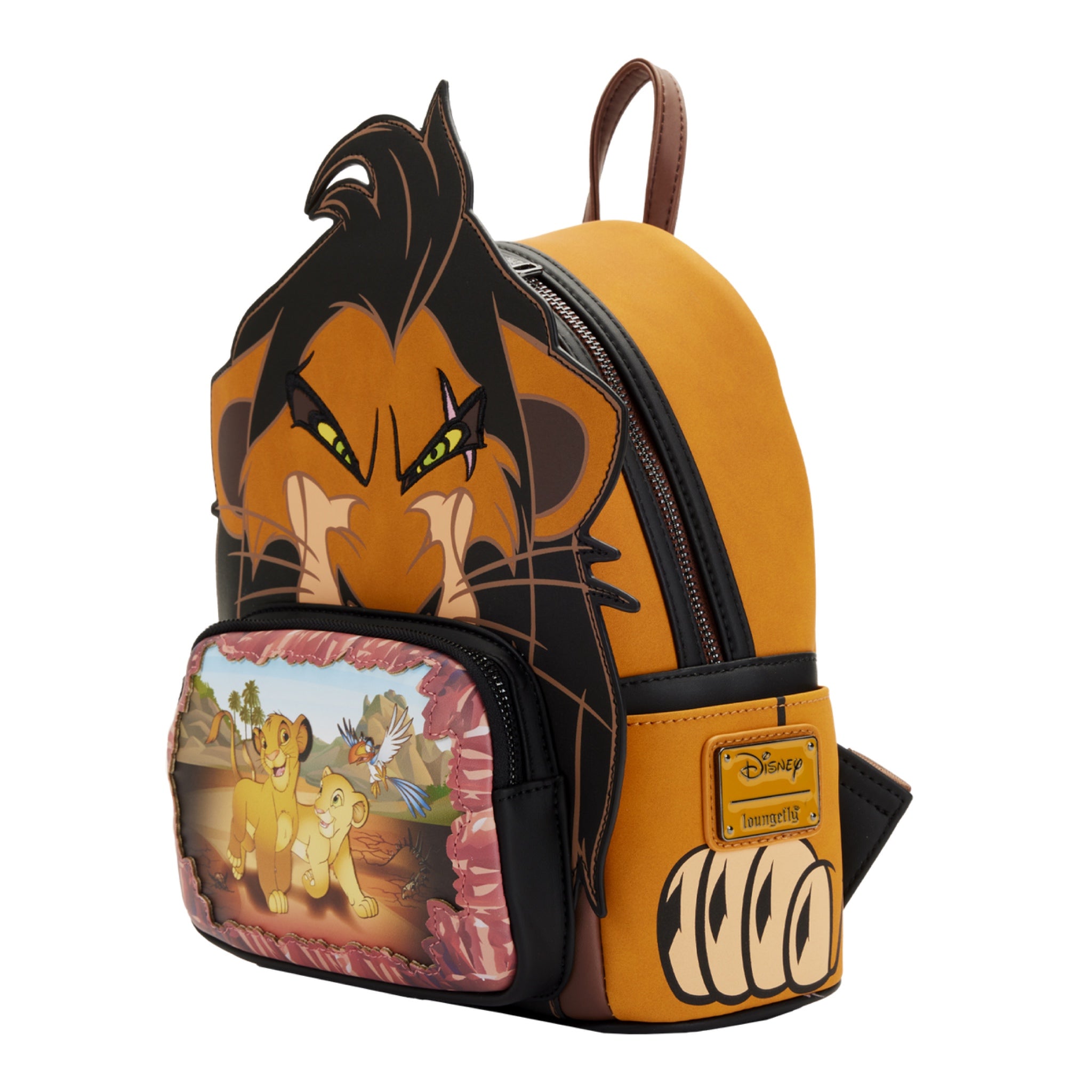 Disney Loungefly Mini Backpack Villains Scene Aladdin Jafar