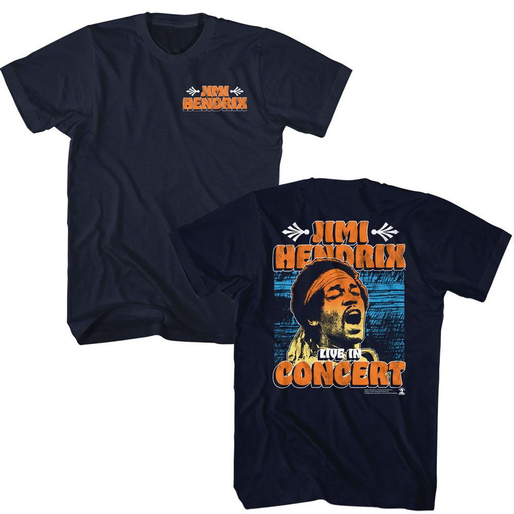 Jimi Hendrix In Concert T-Shirt