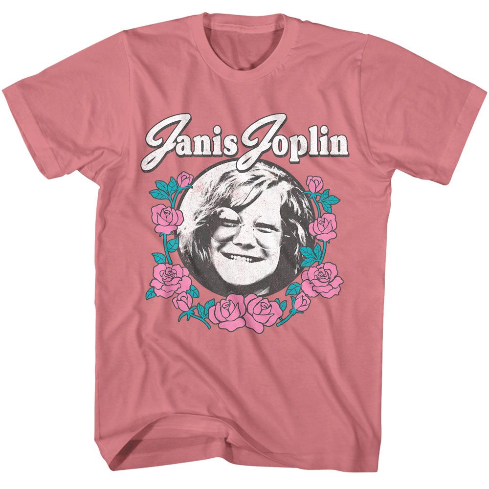 Janis Joplin Roses T-Shirt