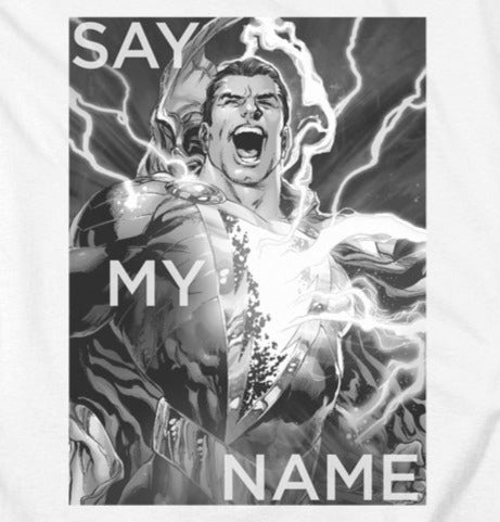 Men's DC Comics Shazam Say My Name T-Shirt