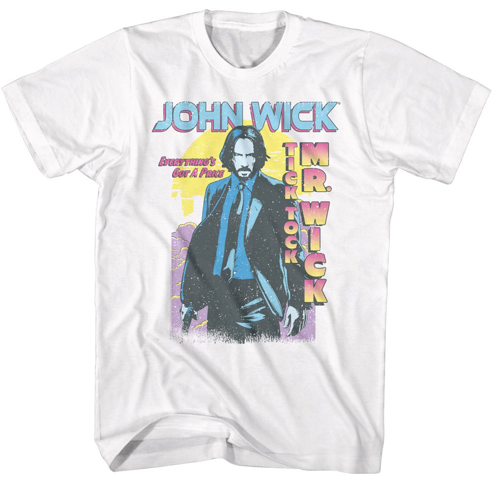 John Wick Tick Tock Mr. Wick Gradient T-Shirt