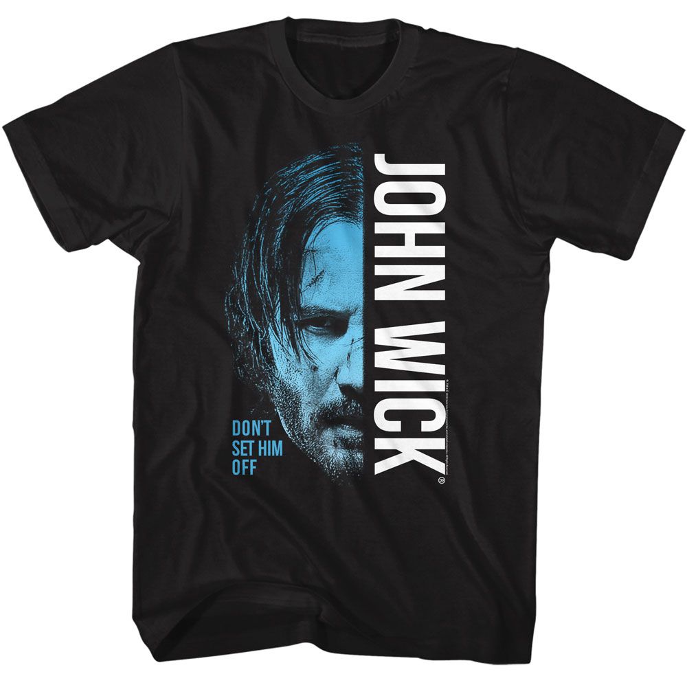 John Wick Half Face T-Shirt