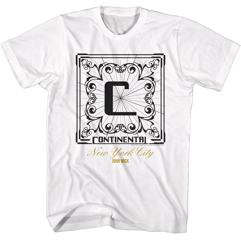 John Wick Continental NYC Square T-Shirt