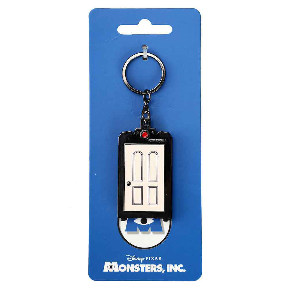 Disney Pixar Monsters Inc. Door Locket Keychain.  Available at Blue Culture Tees!