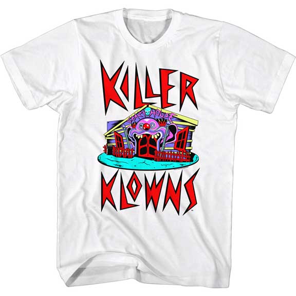 Killer Klowns From Outer Space Crazy House Tee