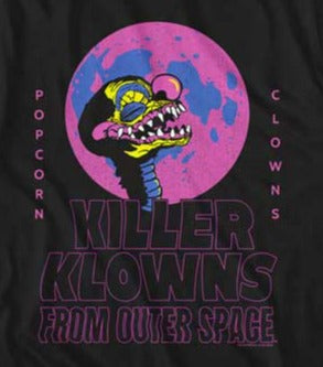 Killer Klowns From Outer Space Popcorn Klown Tee