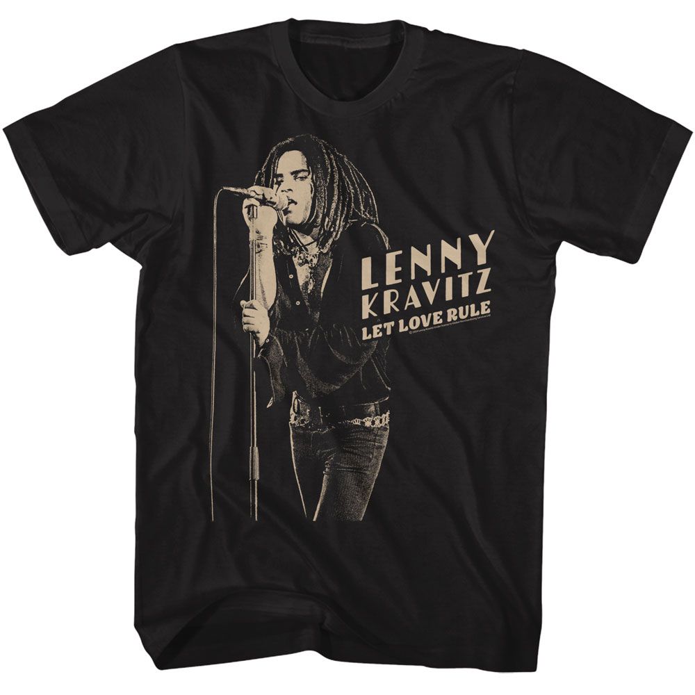 Lenny Kravitz Stark Microphone T-Shirt