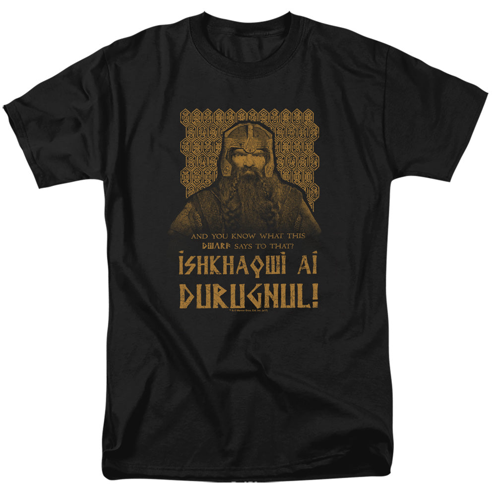 The Lord of the Rings ISHKHAQWI DURUGNUL Blue Culture Tees