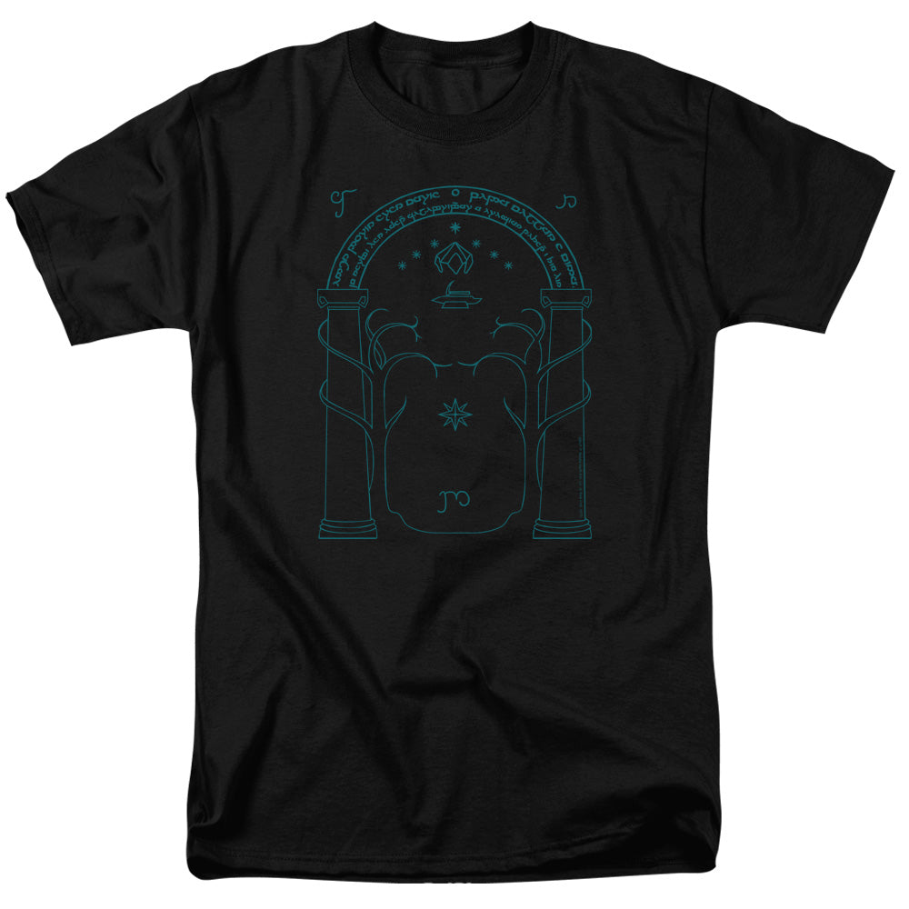 The Lord of the Rings Doors of Durin Blue Culture Tees