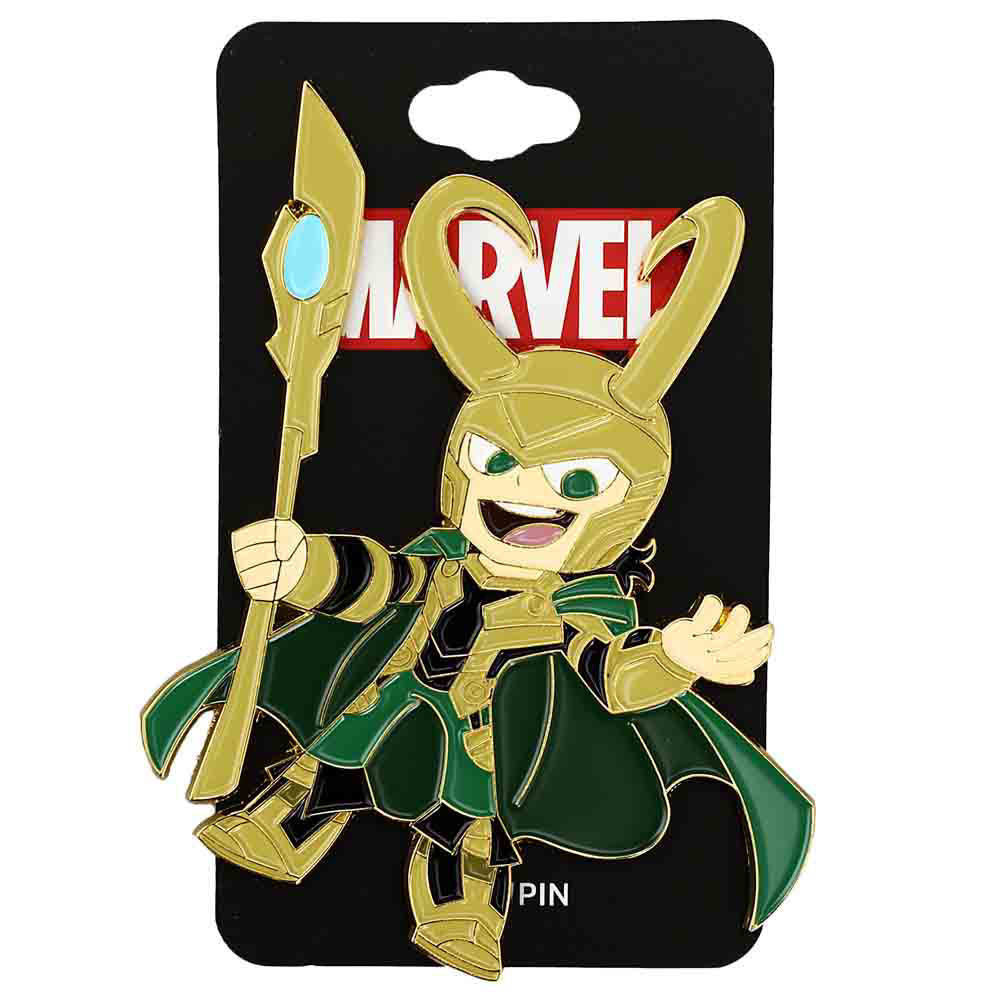 Marvel Loki Chibi 3 In. Lapel Pin