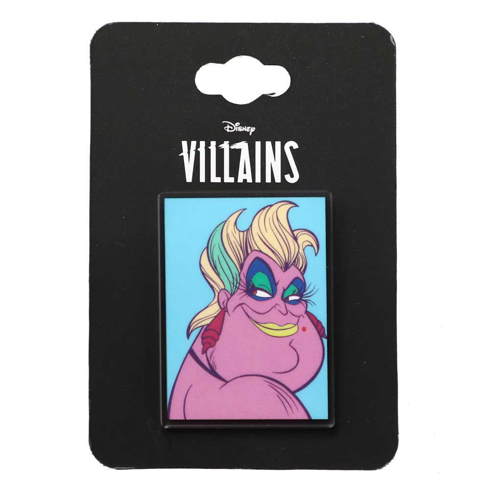 Disney Villains Ursula Clear Acrylic Lapel Pin.   Available at Blue Culture Tees! 