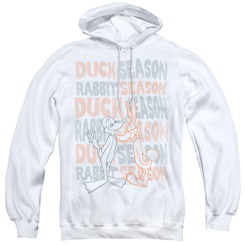 Men's Looney Tunes Duck Season Rabbit Season Pullover Hoodie