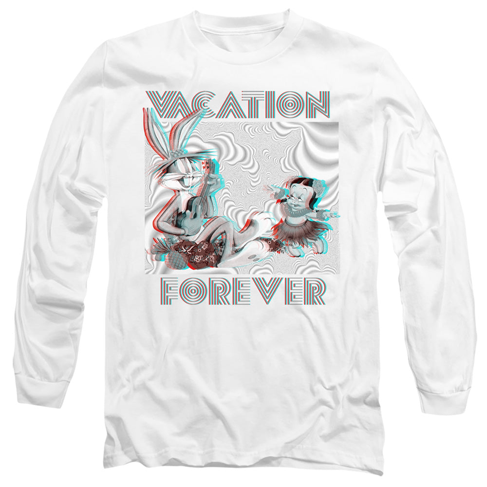 Men's Looney Tunes Vacation Forever Long Sleeve Tee