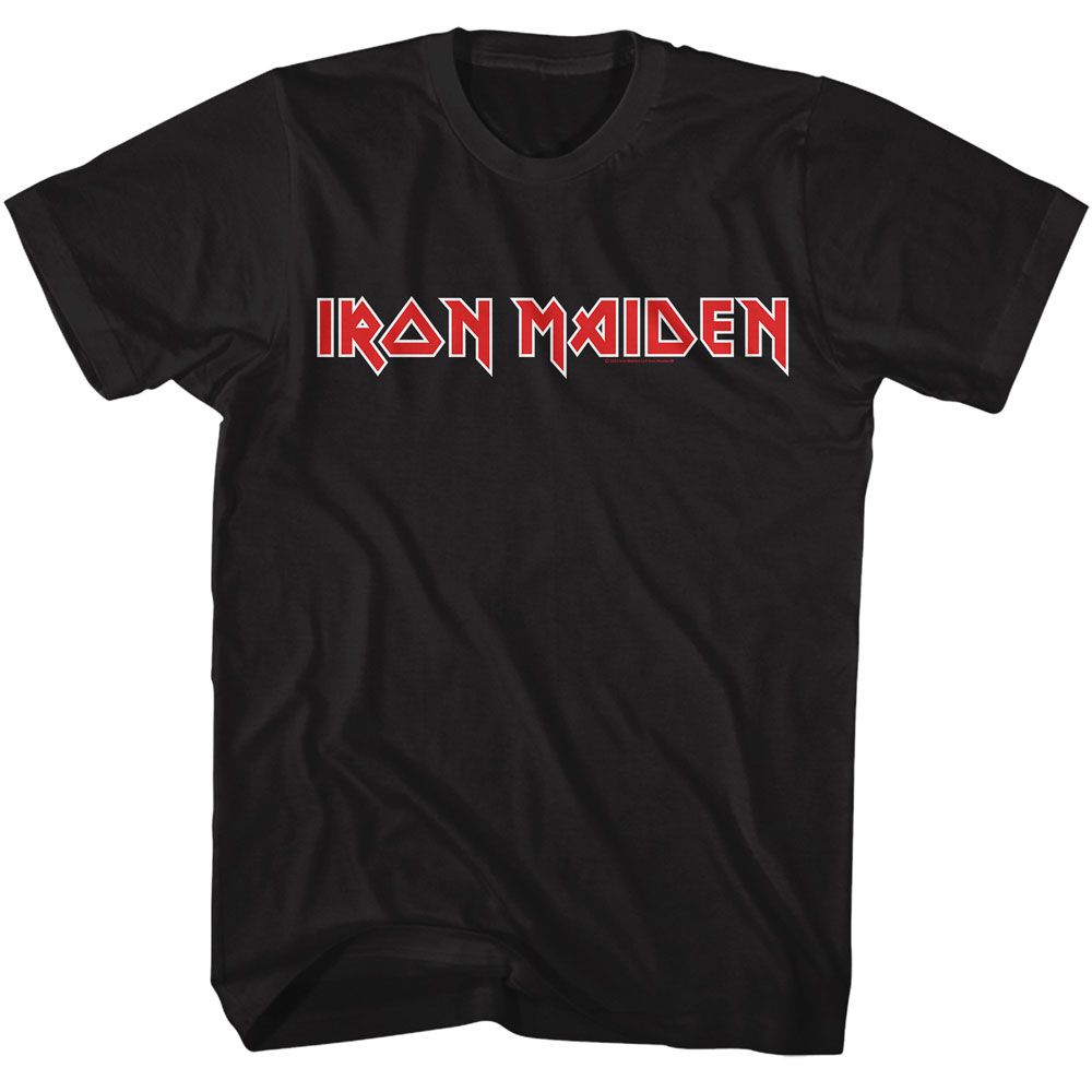 Iron Maiden 2 Color Logo T-Shirt