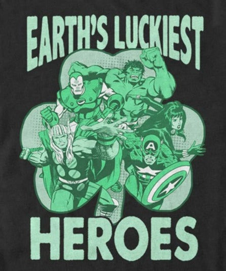 Men's Marvel Luck of the Hero T-Shirt