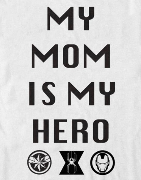 Men's Marvel MOM IS MY HERO T-Shirt