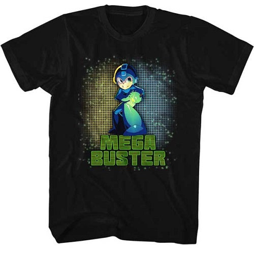 Mega Man Mega Buster T-Shirt - Blue Culture Tees