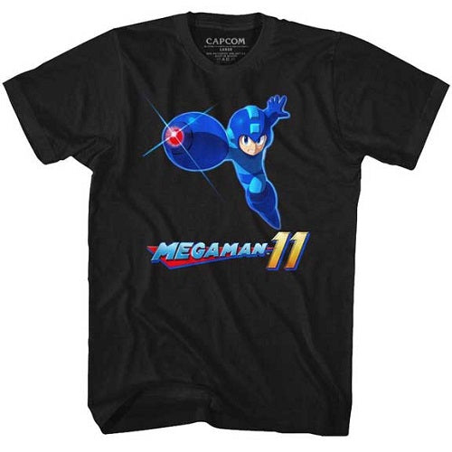 Mega Man Mega 11 T-Shirt - Blue Culture Tees