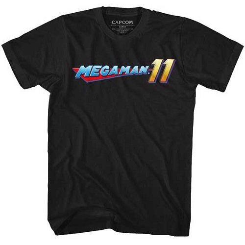 Mega Man Mega Logo T-Shirt - Blue Culture Tees
