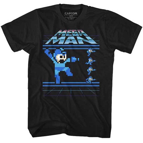Mega Man Megamen T-Shirt - Blue Culture Tees
