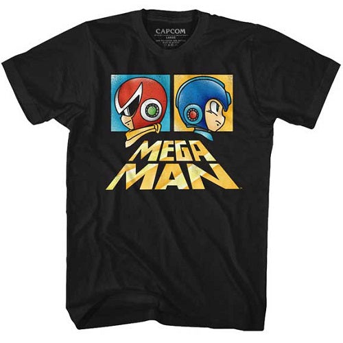 Mega Man Boxy T-Shirt - Blue Culture Tees