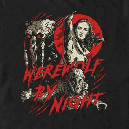 Men's Marvel Werewolf by Night Blood Moon T-Shirt