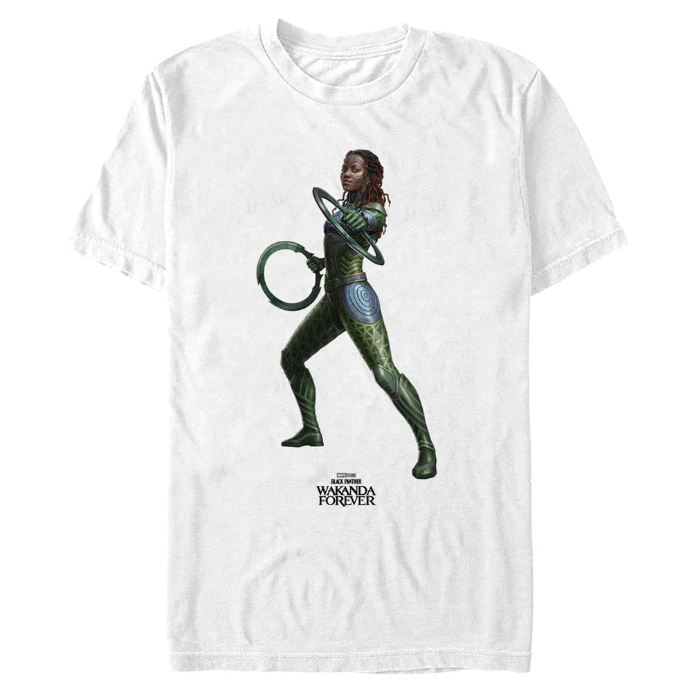 Men's Marvel Black Panther Wakanda Forever Nakia Blank T-Shirt