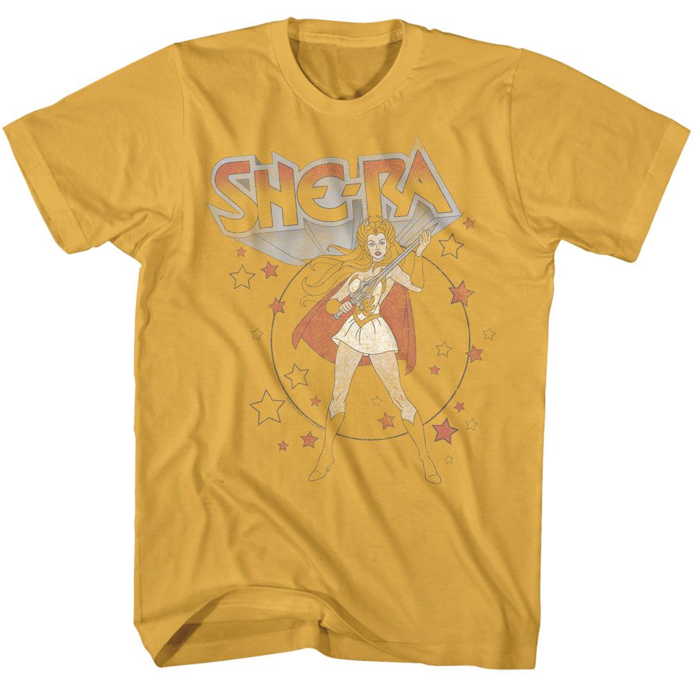 Masters Of The Universe She-Ra With Stars T-Shirt