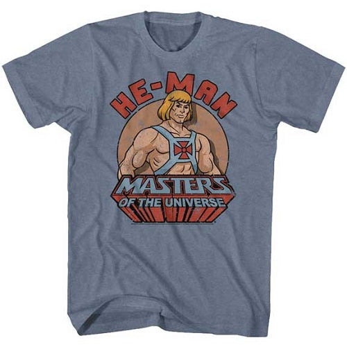 Masters Of The Universe He-Man T-Shirt - Blue Culture Tees