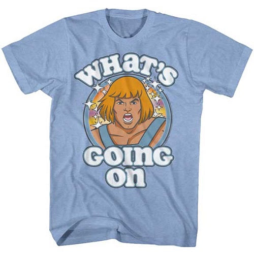 MEN'S MASTERS OF THE UNIVERSE WHAT'S GOING ON TEE - Blue Culture Tees