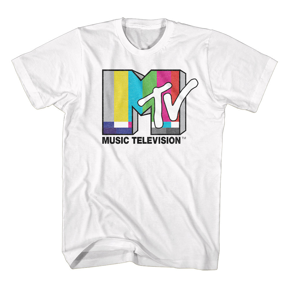 Men's MTV Test Card Logo Tee