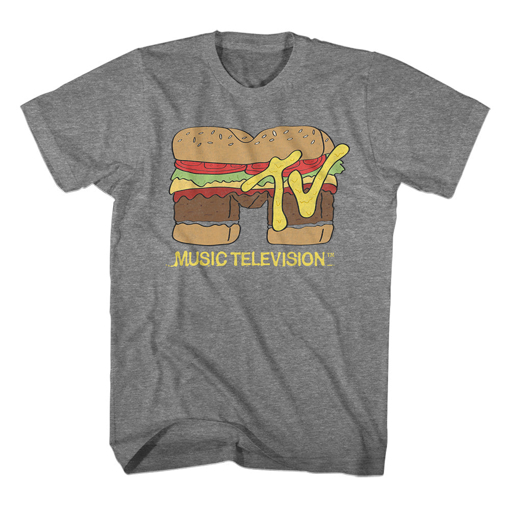 Men's MTV Burger Logo Tee