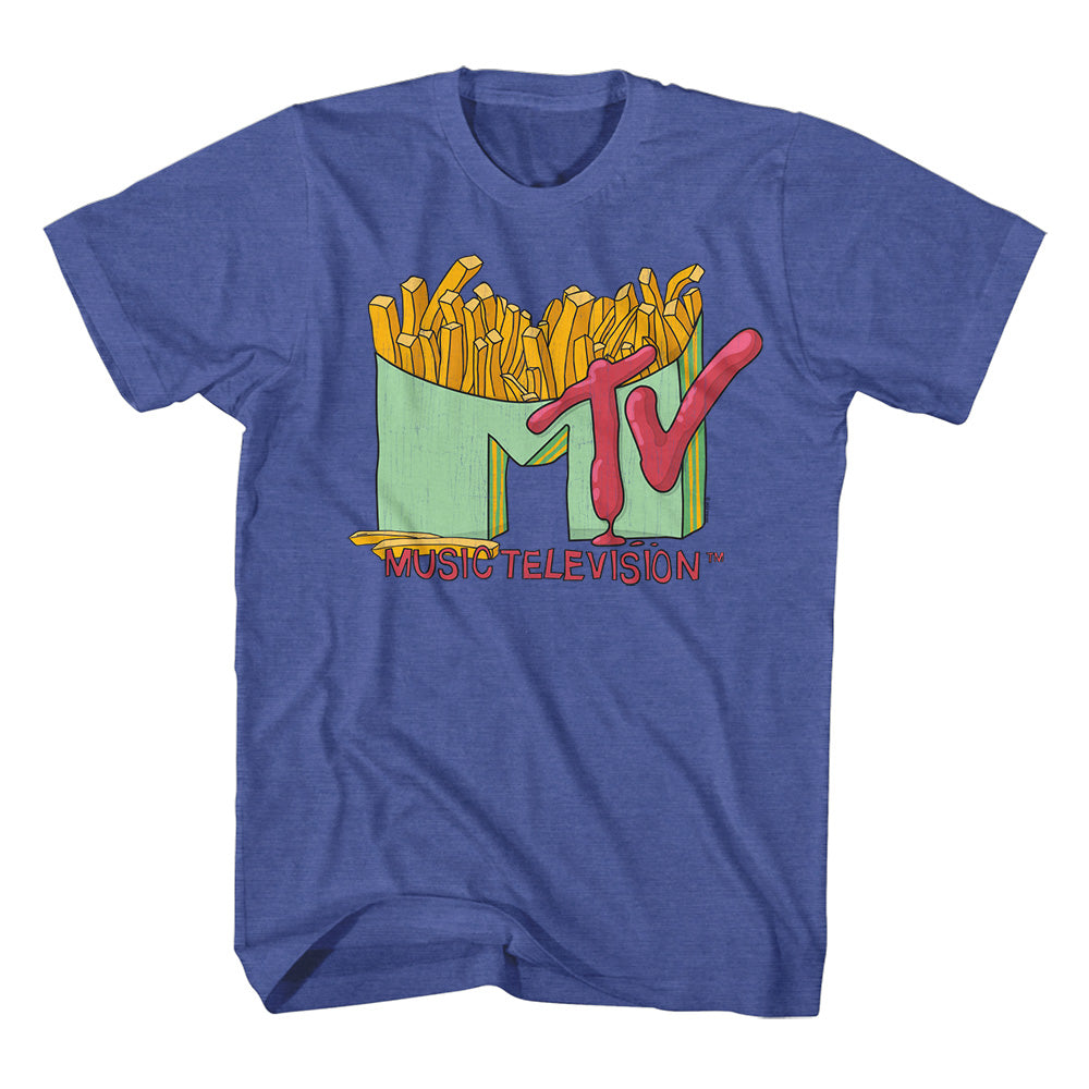 Men's MTV French Fries Logo Tee