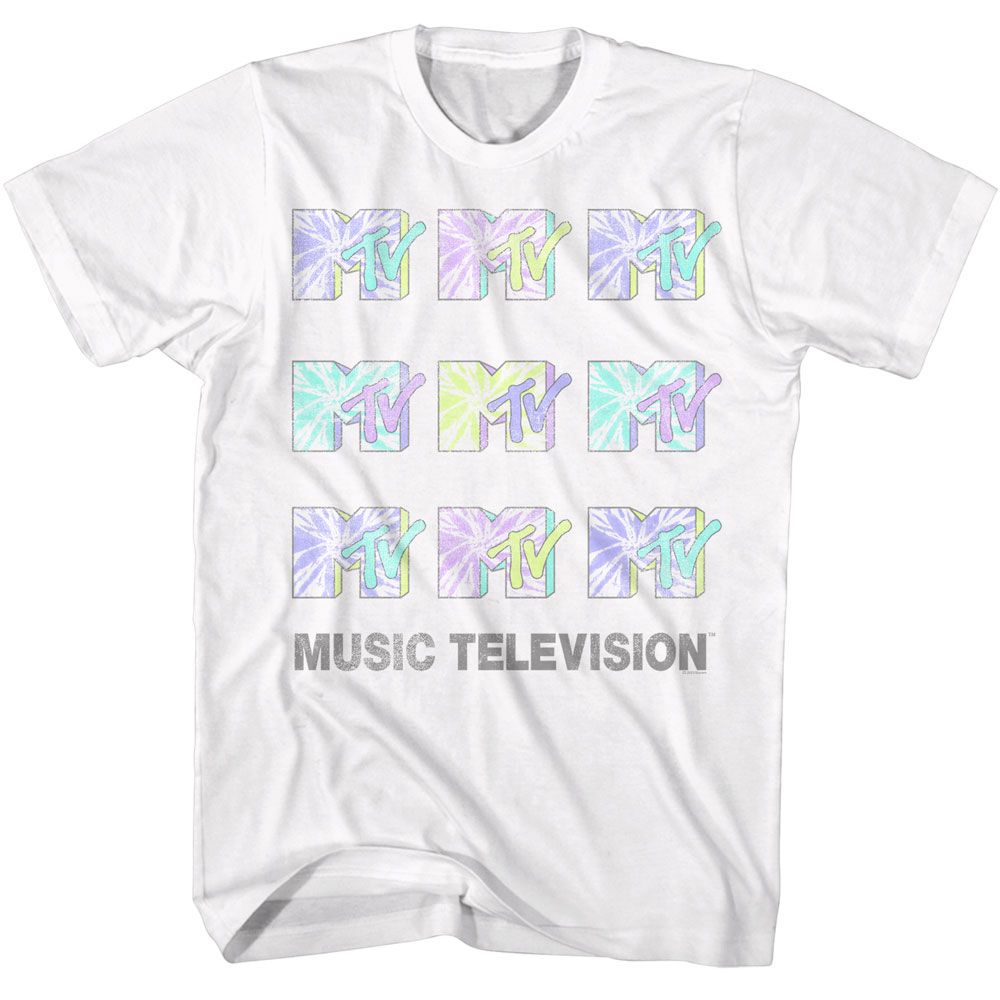 MTV Tie Dye Logos T-Shirt
