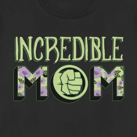 Women's Marvel Seasonal Incredible Hulk Mom T-Shirt