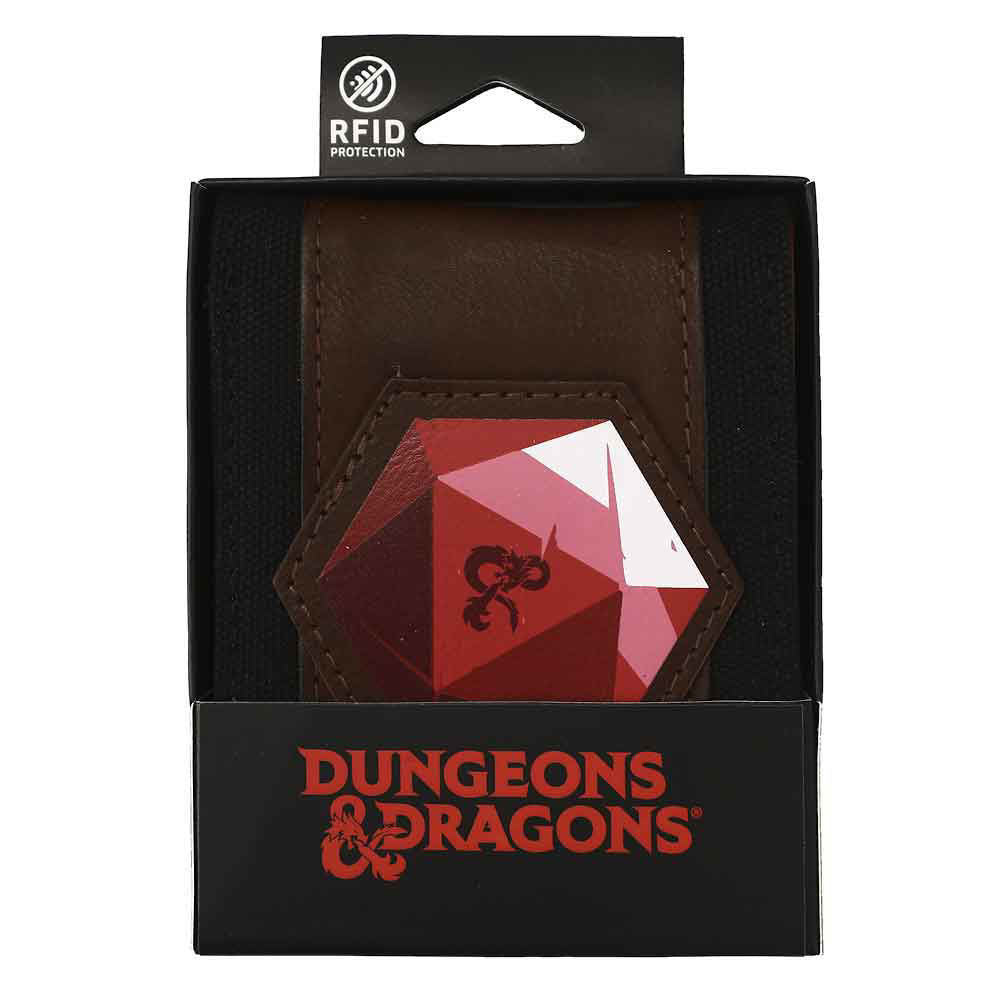 Dungeons & Dragons Dice Bi-fold Wallet.   Available at Blue Culture Tees! 