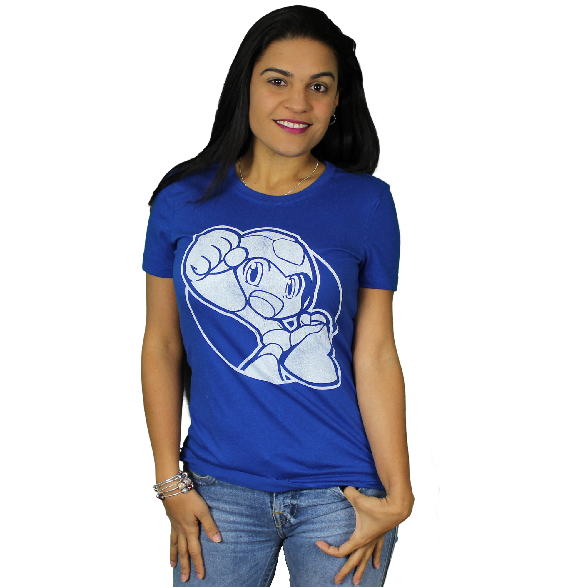 Junior's Mega Man Fist Pump T-Shirt