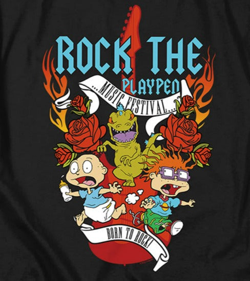 Rugrats Rock The Playpen Music Festival T-Shirt