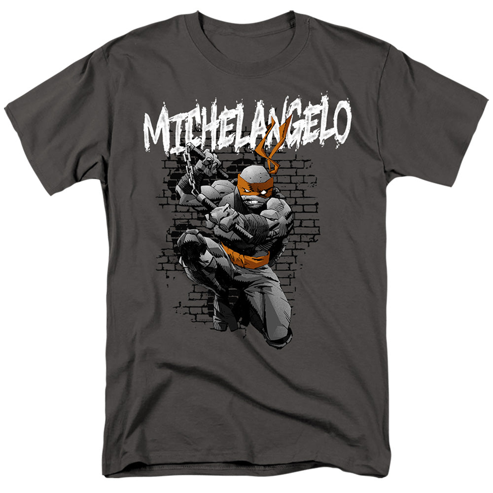 Teenage Mutant Ninja TMNT Michelangelo Tee Blue Culture Tees
