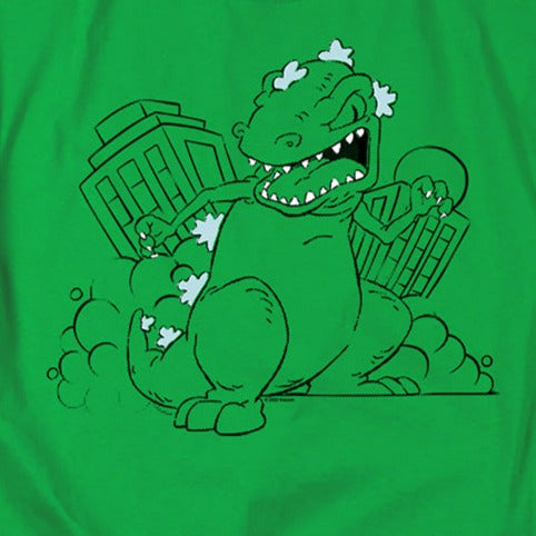 Rugrats Reptar Destroys City T-Shirt