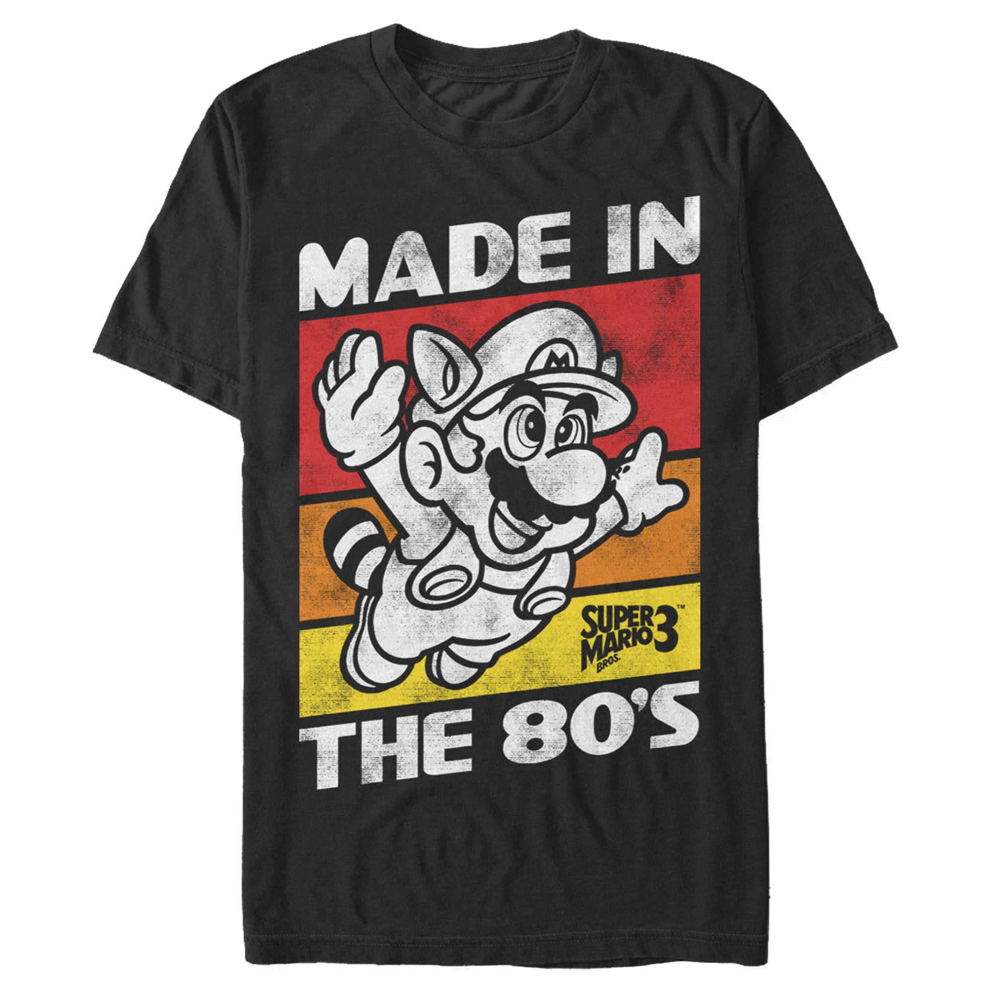Nintendo Racoon Mario Made In The 80's T-Shirt